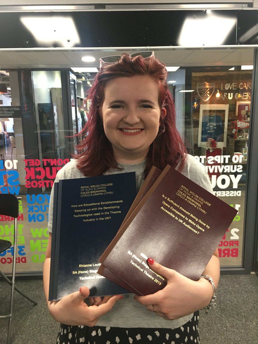 Print_Centre's tweet photo. Just some of our very happy &amp; relieved @RWCMD #students who have #boundit with the @Print_Centre! 

Thank you for choosing us &amp; good luck!!

Don't wait and visit us #today at @cardiffstudents for our #1HR #express #binding!! https://t.co/Vr1mo7UQqN