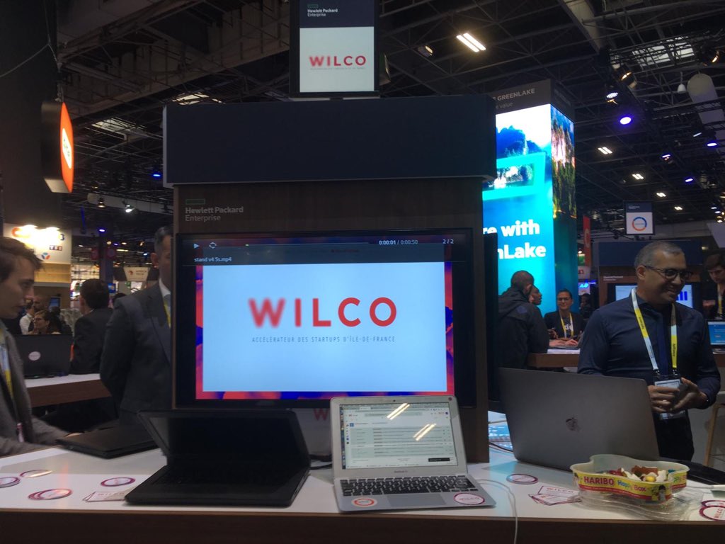 WILCO_startup's tweet photo. Venez rencontrer @WILCO_startup à #VivaTech sur le stand @HPE_FR D30 ! Retrouvez nous également à 17h sur le stand H23 de la région @iledefrance autour d’un cocktail avec toute la communauté WILCO🍷 https://t.co/vmCmcBTNCp