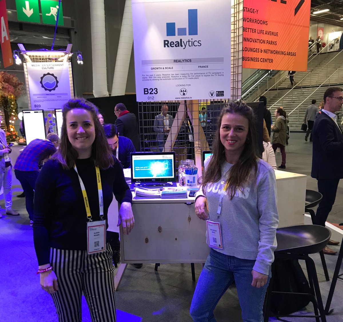realyticsio's tweet photo. [#Vivatech] Let's go 🚀 Retrouvez-nous sur le lab @GroupeTF1 au stand B23 012. 
#pubTV #adtech #analyticsTV https://t.co/YhTUA9QFjw