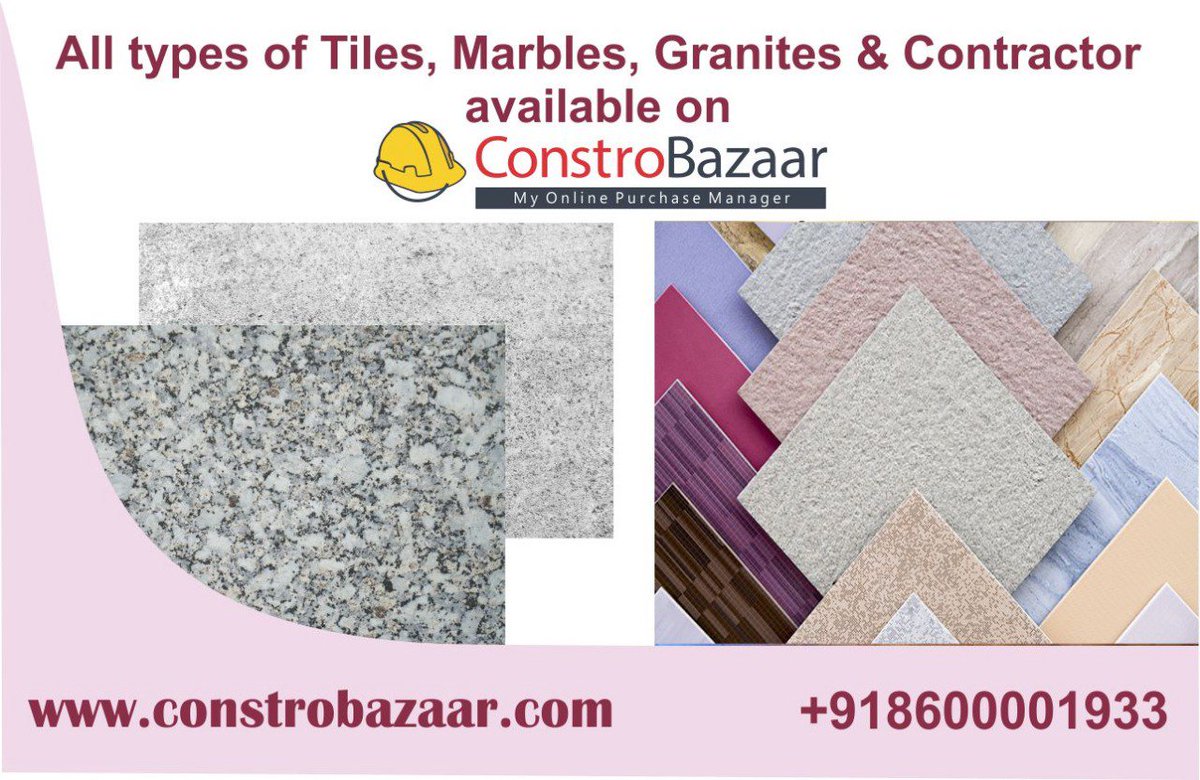 ConstroBazaar's tweet image. Android App
play.google.com/store/apps/det…
Appple App
itunes.apple.com/in/app/constro……
#ConstroBazaar #Tile #Marbles #Granite #ElectricalsMaterials #Electricals 
#construction #ConstructionMaterials #Builders #BuildingMaterials Pune #Mumbai #Delhi #Bangalore #Ahemedabad #Maharashtra #India