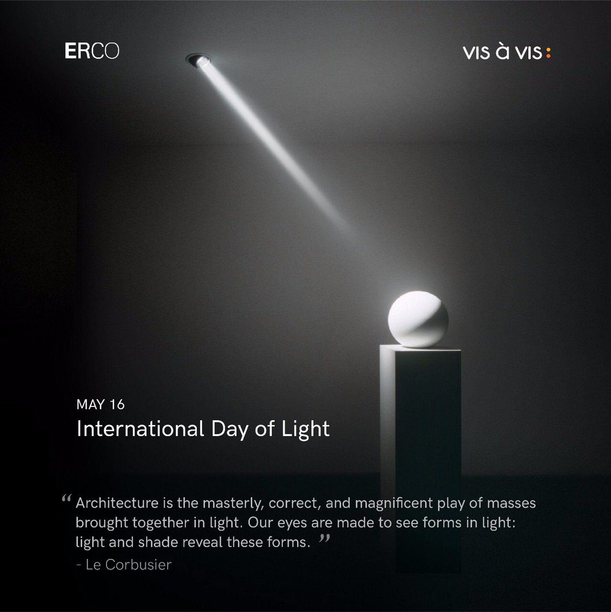visavisIndia's tweet photo. 16th May #Internationaldayoflight
Highlights the link between light+art+culture
Enhancing the role of optical technology to preserve cultural heritage
Raise awareness - reduction of light pollution, key to the preservation of dark skies

Image: #ERCO
#visavisimagine #visavisindia https://t.co/cpTH5AK3TS