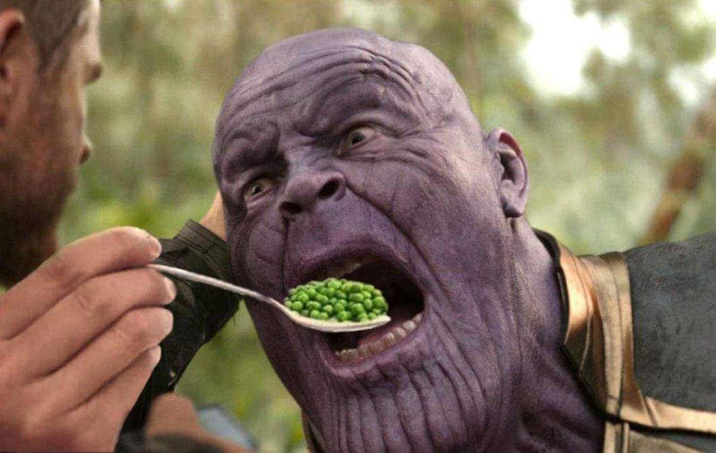 Ileoxs on Twitter: "La tete de Thanos : )" / Twitter.