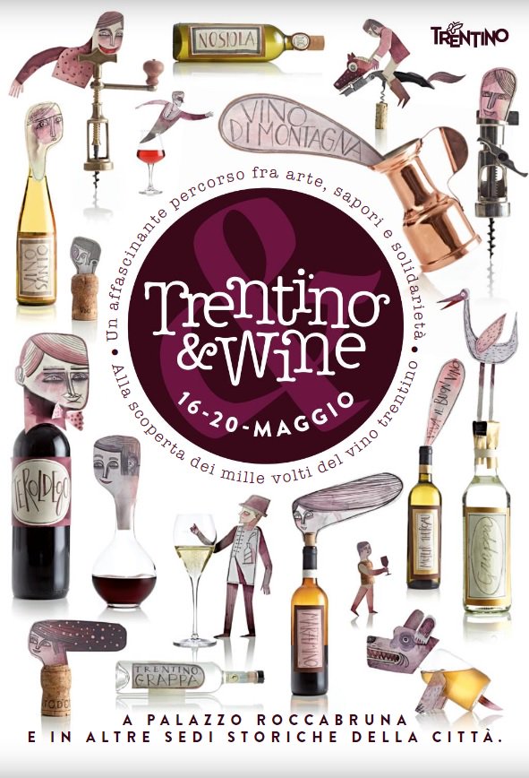 "TRENTINO &amp; WINE": un affascinante percorso fra arte, sapori e solidarietà a <a href="/palRoccabruna/">Palazzo Roccabruna</a> e in altre sedi storiche della città dal 16 al 20 maggio <a href="/trentinowine/">Consorzio Vini del Trentino</a>  info 0461887101 palazzoroccabruna.it #trentinowine #wine #wines #vinideltrentino #mostravini
