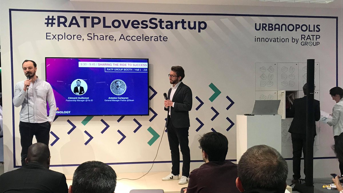 sesamers's tweet photo. #RATPLovesStartups and drives change in #mobility 👏
They are exploring, sharing and accelerating at their #VivaTech Lab together with @EuStartupPrize and @via__id 📍RATP Urbanopolis LAB, Booth J16 https://t.co/0yUBrJTbBE