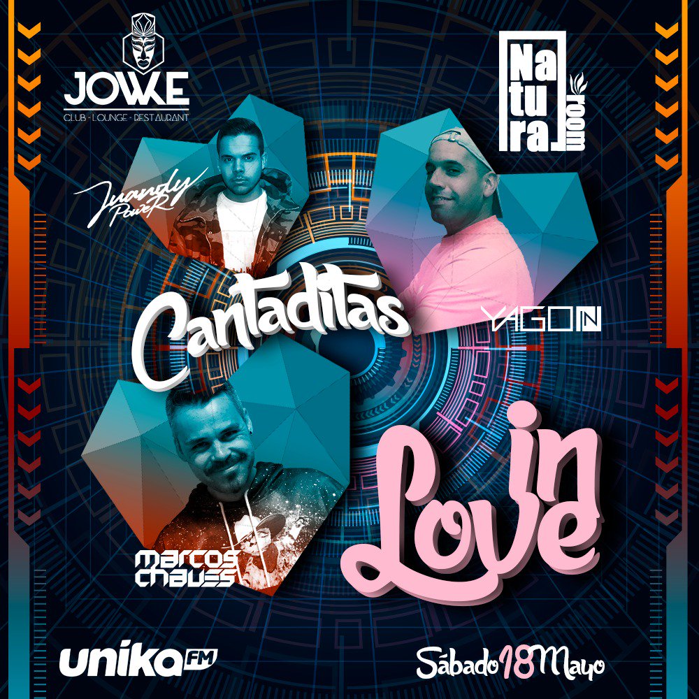 juandy_power's tweet photo. Este sábado bailamos más #Cantaditas en @JowkeClub!
#Remember #NaturalRoom https://t.co/wB5HC08MXb