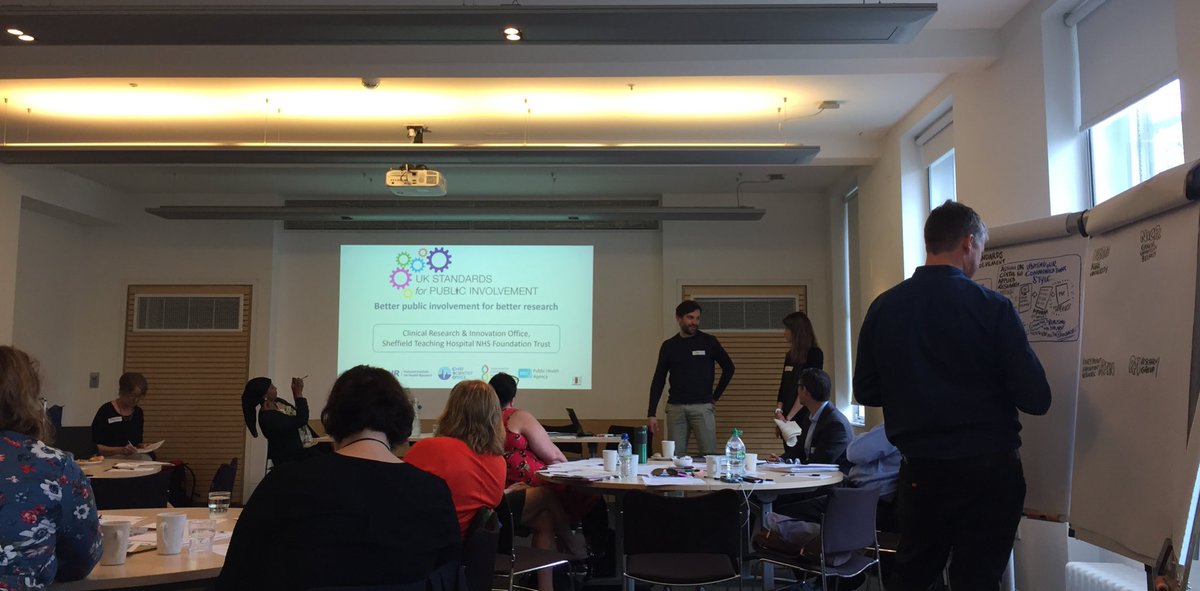 Dan and Lucy from <a href="/Shef_Research/">STHResearch&Innovation</a> Most Significant Change using the #UKPIStandards was having this framework has changed the way we think about communication across the board, making it all as accessible as possible.