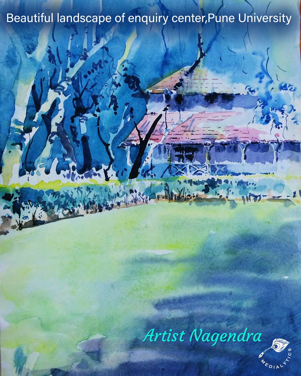 by_iitians's tweet photo. #ArtistOnTwitter #artists #landscaping #drawingoftheday #art #painting 
#drawing #iit_inspiration
Disclaimer - This media artifact is for entertainment purpose only. If anything feels all not right, contact us directly to our email id- info@medialytics.pro https://t.co/bvqJKtznZD