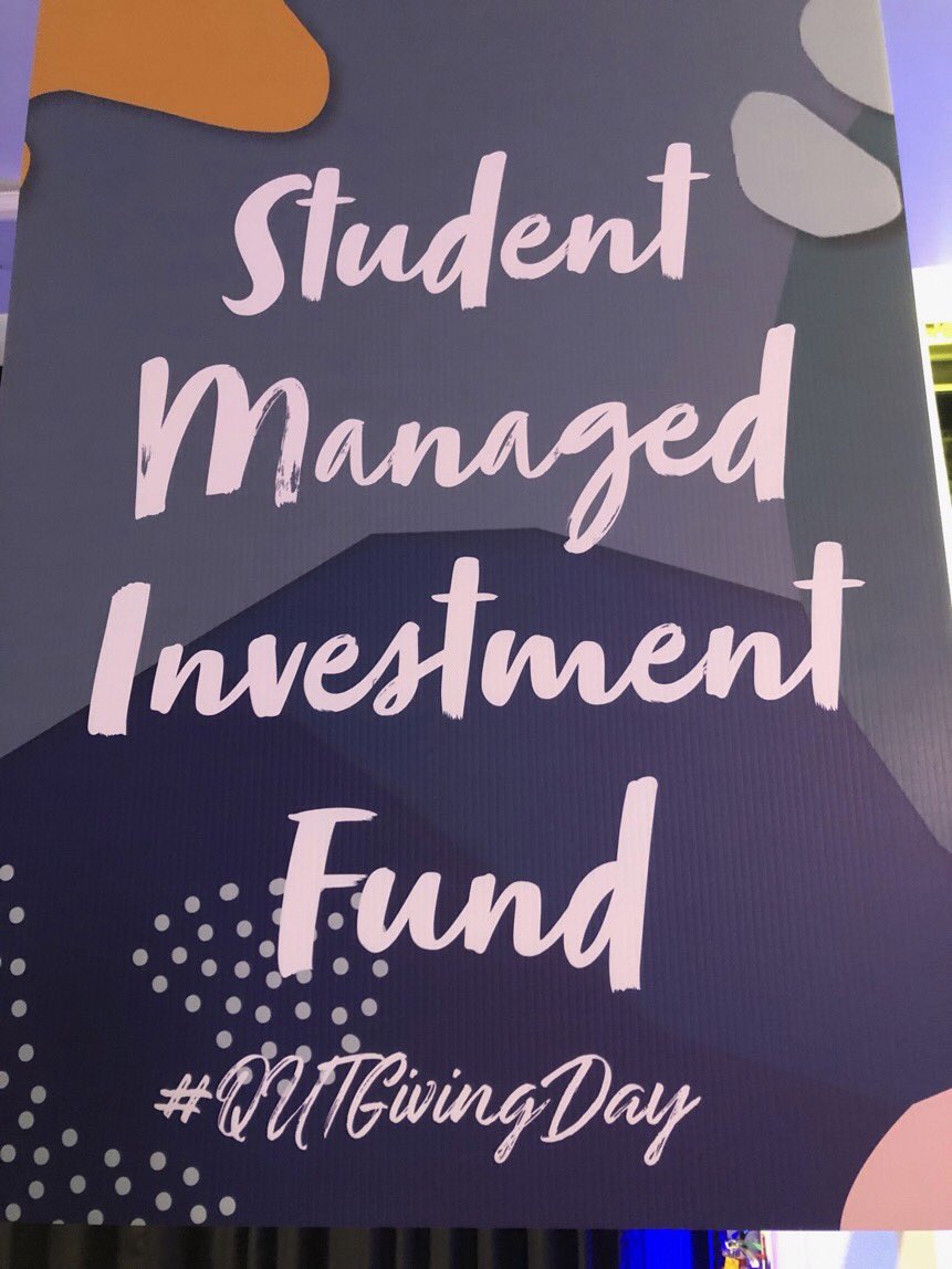 ProfBarrett's tweet photo. #QUTGivingDay is drawing to a close but there’s still time to give. We welcome your support to @QUTBusiness Student Managed Investment Fund - a fabulous learning tool that also returns profits to support #QUTLPF. Giving is easy here https://t.co/P6tkMZOwFI https://t.co/AWpwglmyPH