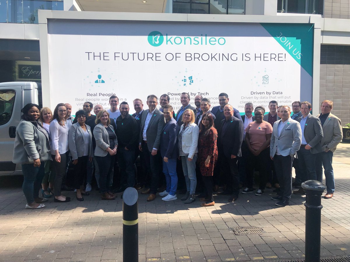 Wow, what a difference a year makes. So proud to be at #BIBA2019 with the <a href="/Konsileo/">Konsileo</a> team in all their beautiful glory #Insurtech