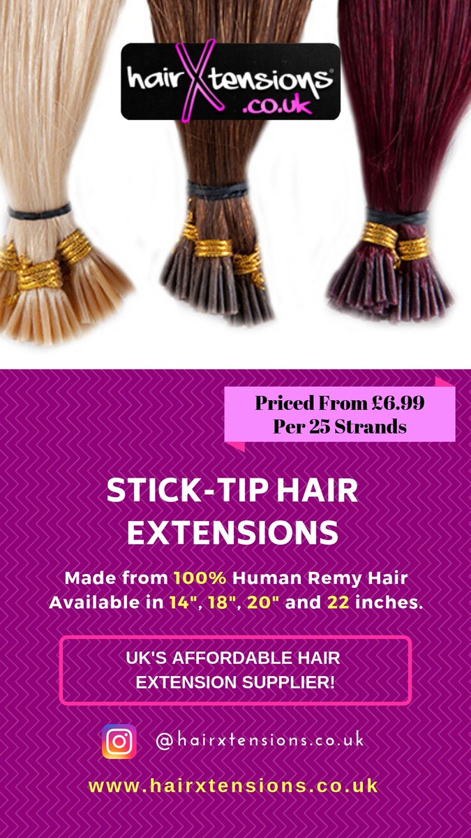 hair_xtensions's tweet image. Remy Quality Pre-Bonded Stick-Tip (i-tip) Hair Extensions.

Fast UK Delivery ~ Best Value For Price ~ Adds Volume &amp;amp; Length!

Shop The Range Online Today:

🔗hairxtensions.co.uk/store/osc/Stic…

 #sticktip #remyhairextensions #itip #prebonded #sticktiphairextensions #itiphairextensions