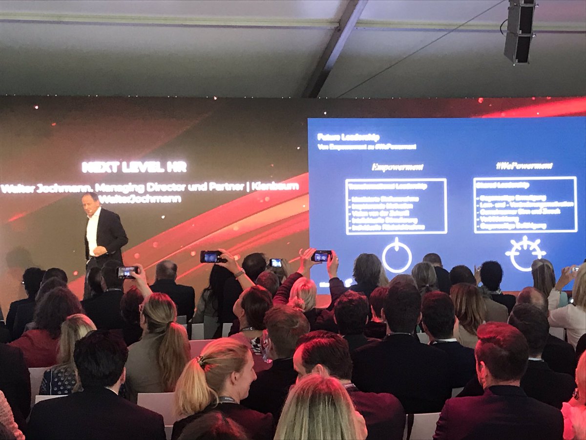 #hrnextlevel From #empowerment to #wepowerment #pplcon <a href="/WalterJochmann/">Walter Jochmann</a> <a href="/KienbaumConsult/">Kienbaum</a>