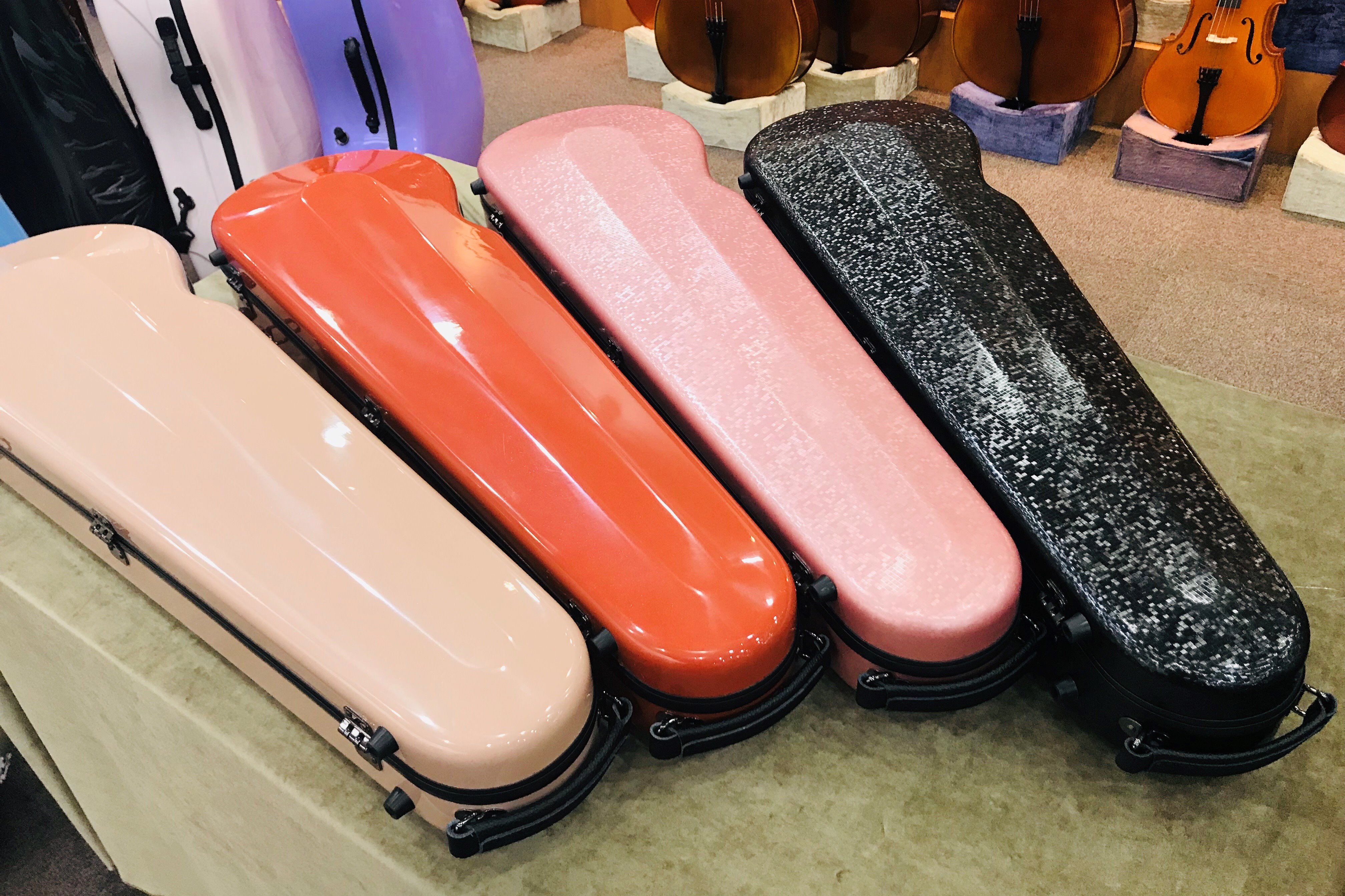 Sakaiさま専用イーストマン バイオリンケース ピクセルピンク