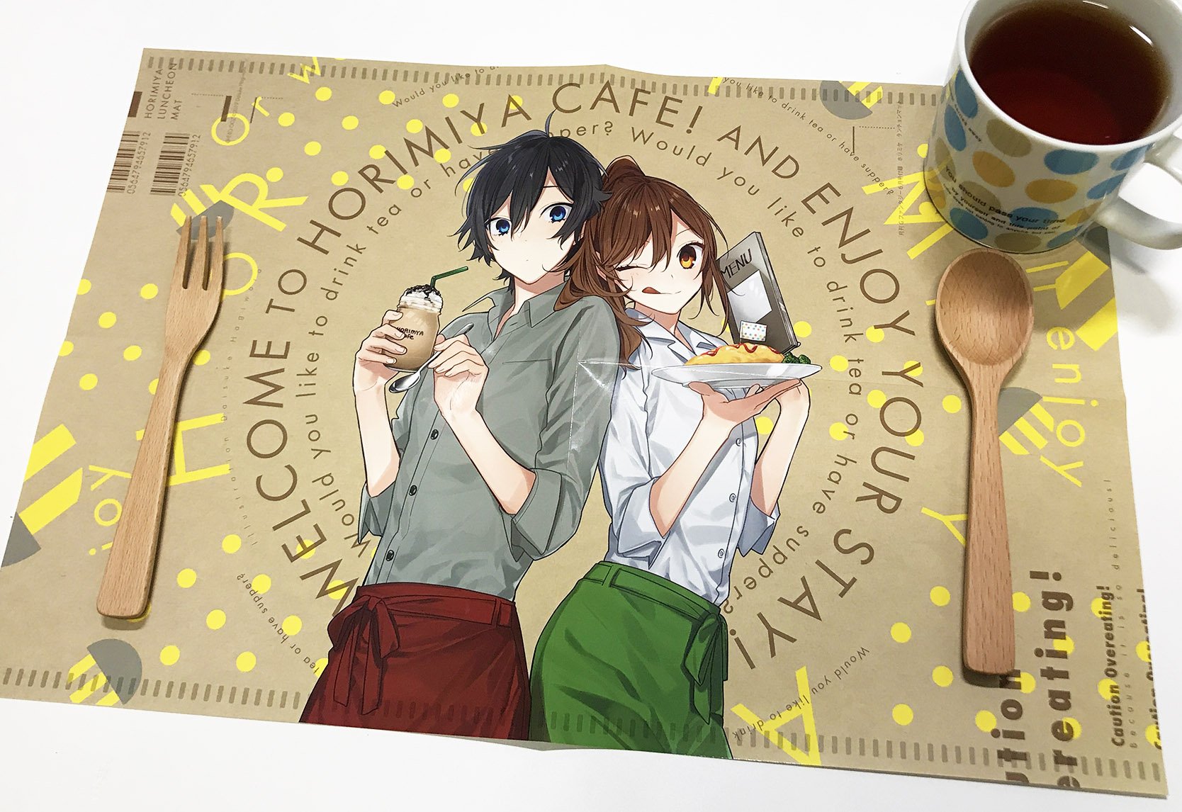 缶バッジ コースター 柳明音 ホリミヤ カフェ セット