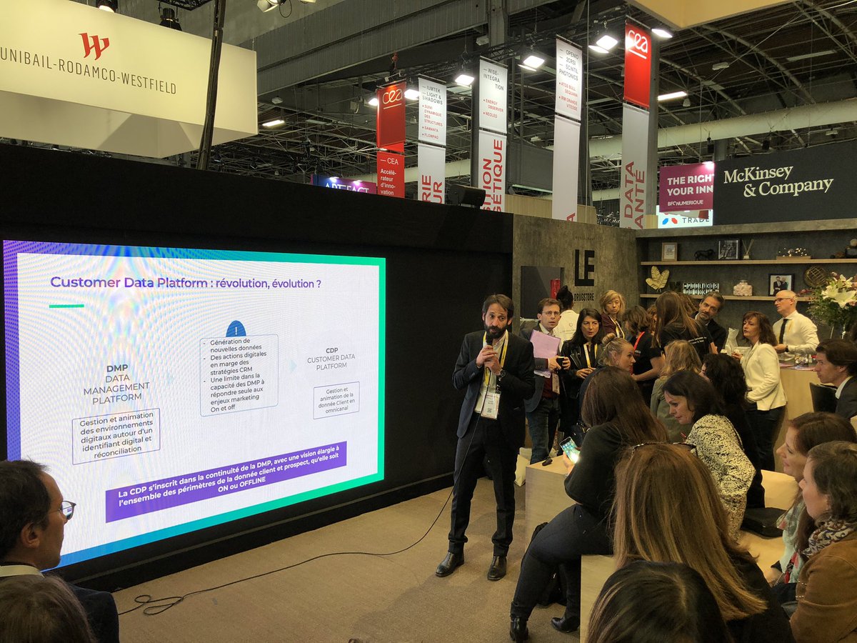 Sylvain Bellier de @SoftComputing explicite tous les avantages de la #data customer platform <a href="/VivaTech/">VivaTech</a> <a href="/PublicisGroupe/">Publicis Groupe</a> <a href="/PublicisETO/">Publicis ETO compte transféré 👉 @epsilondatamktg</a>