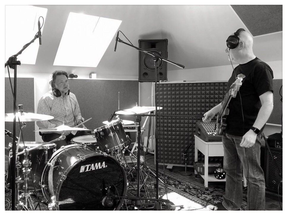 Wynntown Marshals (@wynntownhq) on Twitter photo We had a very productive weekend at our alternative <a href="/wynntownhq/">Wynntown Marshals</a> as we tracked drums, bass, and some guide tracks for three brand new songs. Brendan has slotted right in like the pro he is. Sounding great. Overdubs start next weekend. We had a very productive weekend at our alternative <a href="/wynntownhq/">Wynntown Marshals</a> as we tracked drums, bass, and some guide tracks for three brand new songs. Brendan has slotted right in like the pro he is. Sounding great. Overdubs start next weekend.