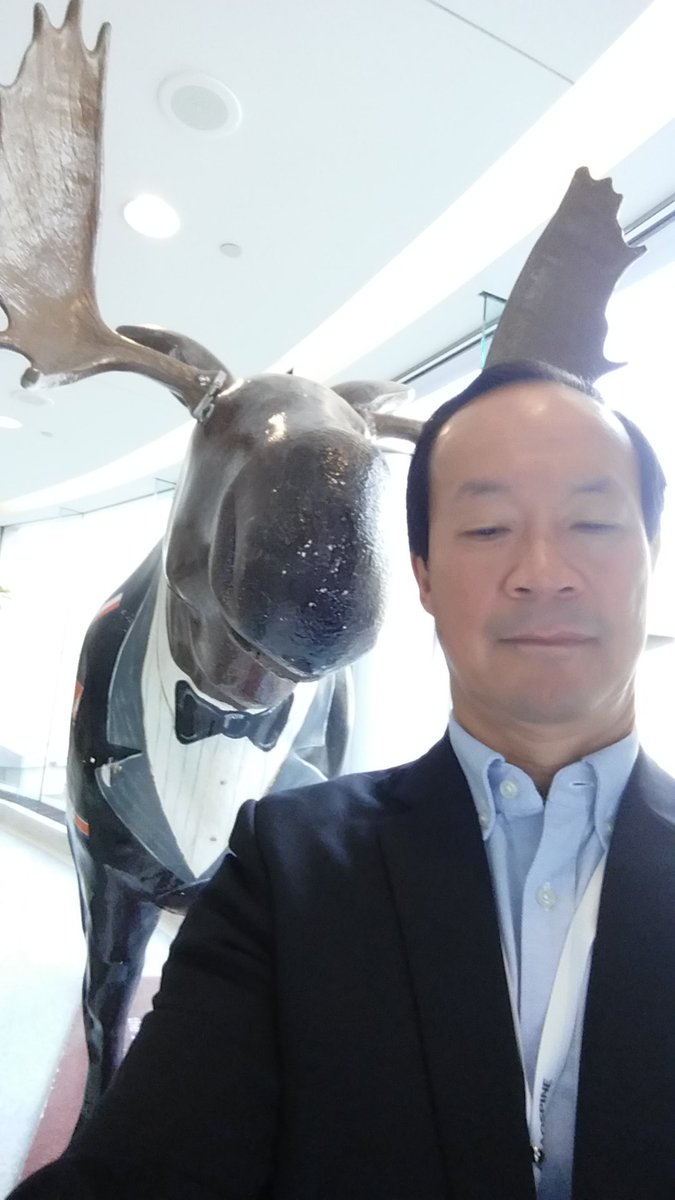 Looking forward to good science and friendship at the best annual global spine meeting; also enjoying a-moose-ing encounters! #GSCToronto