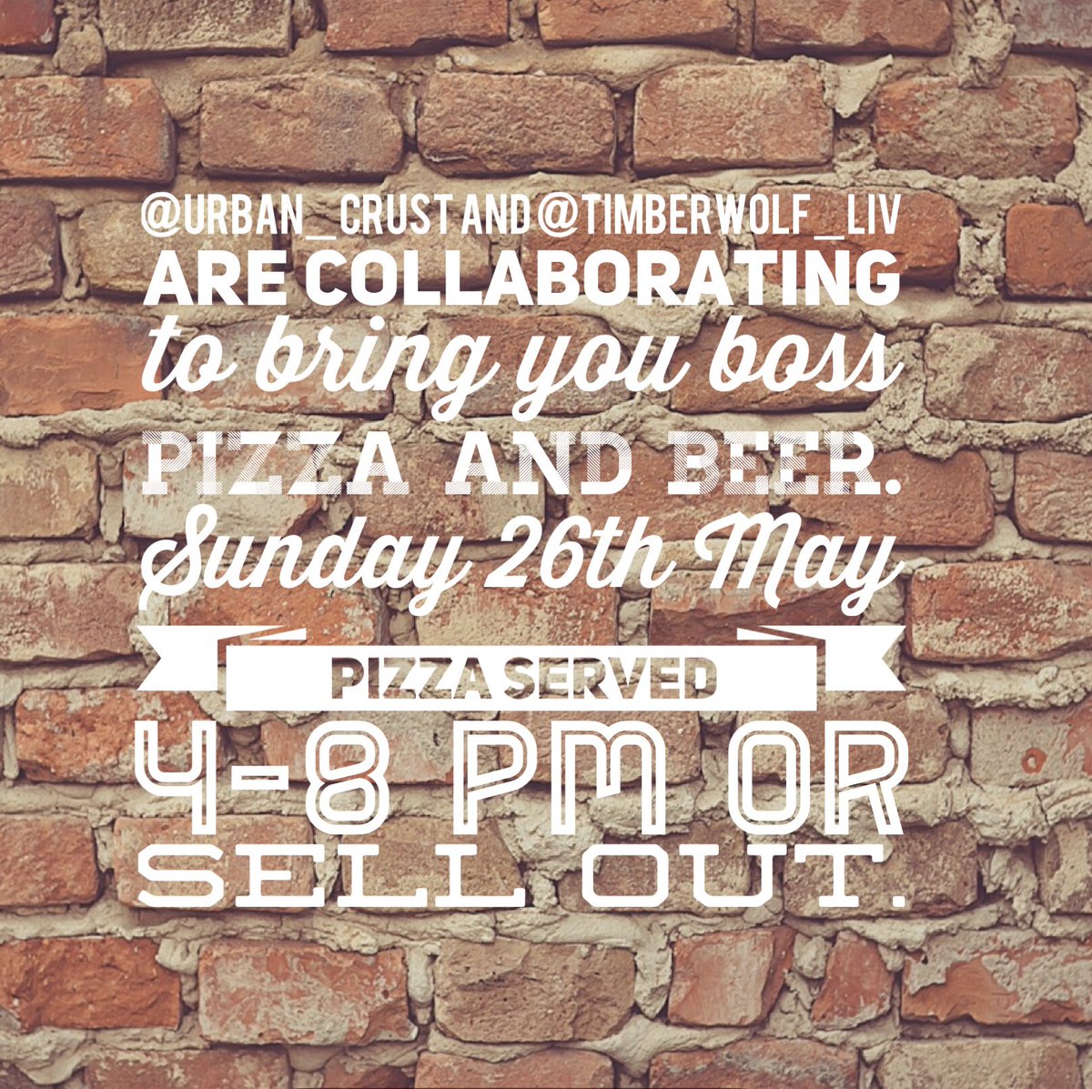 Urban_Crust's tweet photo. Save the date @TimberwolfLiv @L22_Waterloo @CrosbyVillage https://t.co/K5G008K90n