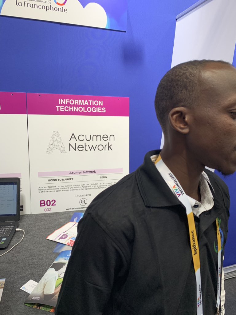 Bénin is represent here in #VivaTech with Acumen and <a href="/FenouPackaging/">Fenou Packaging</a>. 

🇧🇯 #Team229