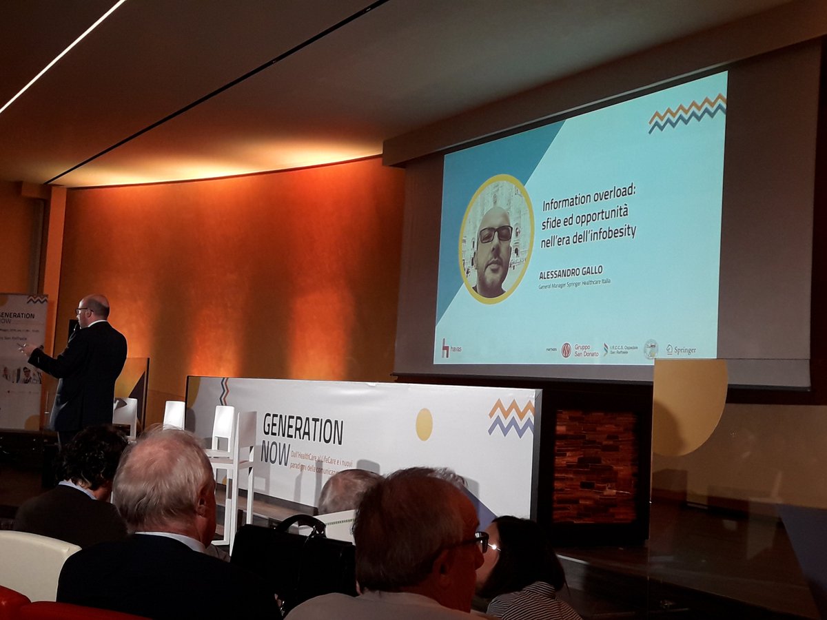 eufi91's tweet photo. Information #overload, sfide e opportunità: come gestire la quantità immensa di dati che troviamo in rete? Se ne parla a #GenerationNow @MyUniSR @SanRaffaeleMI @grupposandonato @havaslifeitaly https://t.co/YUXYsj3aZd