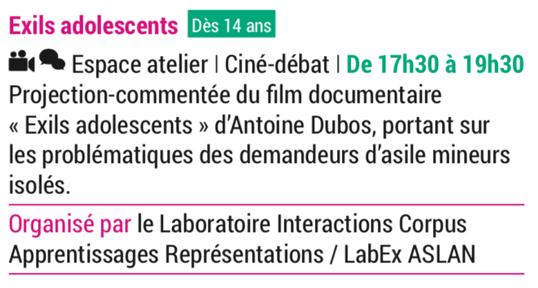 LabexAslan's tweet photo. Le Festival @PopSciences commence demain à la Duchère ! On y sera, avec le jeu des langues Kosmopol:it (DDL), un atelier-conférence sur la dyslexie à l’université (ICAR), et l’équipe @ProjetRemilas qui propose une projection et sa performance théâtrale (ICAR) https://t.co/vxIf2CJbG0