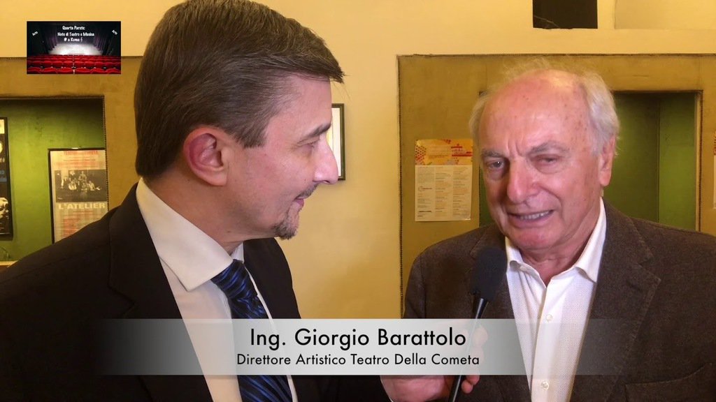 📣📣📣 Intervistaaaa! #giorgiobarattolo #teatrodellacometa #teatrocometa #seguilacometa