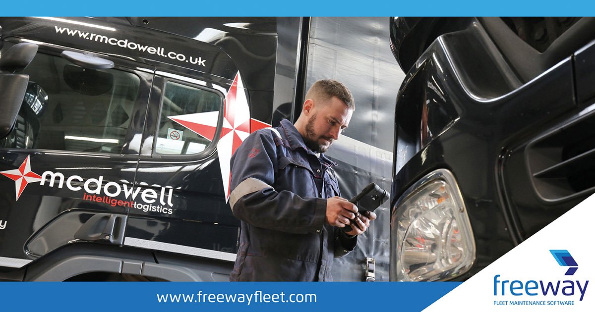 FreewayFleet's tweet photo. McDowell Haulage Takes the Fast Lane with Freeway Mobile IT.
Find out why Freeway has become “an integral part” of the McDowell Haulage business: https://t.co/fL4PQgl1Cz
#WeSimplifyComplexity #Digital #FleetManagement https://t.co/yXLVpbilVJ