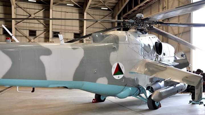 الهند تمنح افغانستان مروحيات نوع Mi-24 مجانا  D6rzB2eXoAANbMg