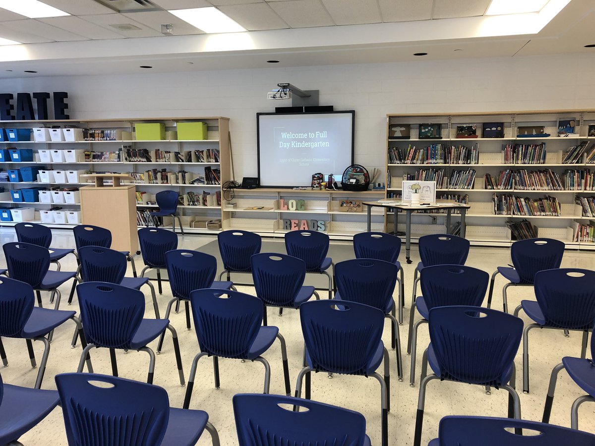 LOC_YCDSB's tweet photo. We are excited to welcome our new students to the Light of Christ family! #welcometokinder @ycdsb @abfalconi @TAcunto @ElizabethCrowe_ https://t.co/WBJOckHH4S