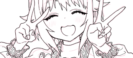 このチョキいい感じ 