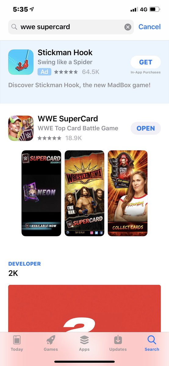 bendeadman7's tweet photo. @WWESuperCard what’s going on can’t play or anything I hope we get some rewards for the inconvenience https://t.co/BAHlglJuSp
