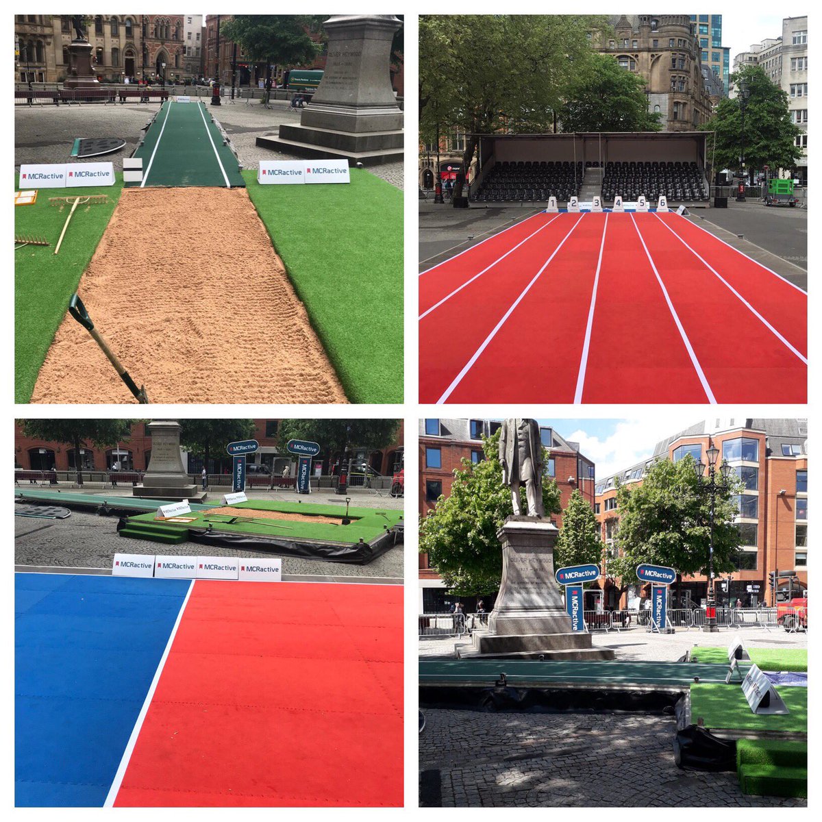 👍 build up to @SimplyhealthUK #GreatManchesterRun Sunday Albert Sq hosts Festival of Athletics for MCR schools 10am-2:30pm TOMORROW (Fri 17) GB Athletes @kellymassey400 & @NaomiOgbeta attending to inspire future sporting talent. C’mon down 🏃🏻‍♀️ 🏃‍♂️ #AliveWithSport @ManCityCouncil