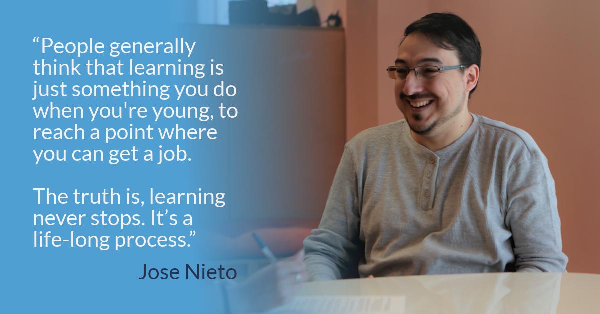 talentpointuk's tweet photo. We sat down with Jose Nieto (@codingjose), organiser of @L3London, Android Developer and certified Professional Scrum Master, to talk about rethinking the way we approach learning:

https://t.co/037XhgsQdC

#LearningNeverStops #KnowledgeShare #Interview #ThinkBigger #CareerGrowth https://t.co/CgtRZn88gx