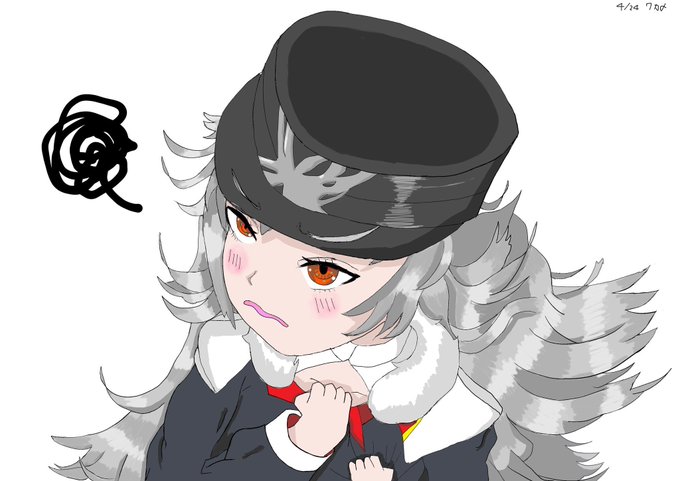 #イラストと描いた人 