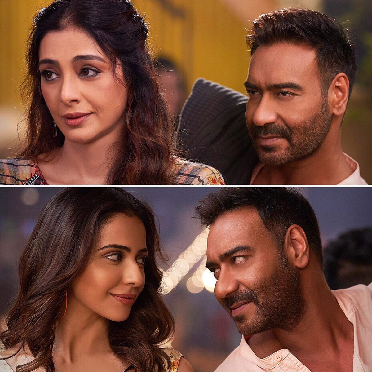 #OneWordReview...
#DeDePyaarDe: WINNER!
Rating: ⭐️⭐️⭐️⭐️
Entertains big time... Smart writing, plenty of laugh aloud moments, strong emotions, top notch acts [Ajay, Tabu, Rakul Preet]... Director Akiv Ali gives a refreshing twist to relationships. Watch it! #DDPD #DDPDReview