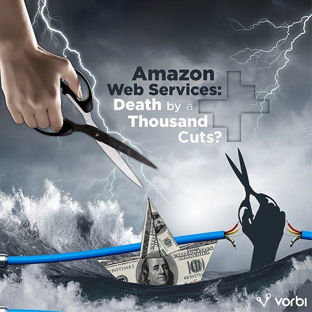 VorbiInc's tweet photo. Are AWS users experiencing ‘Death by a Thousand Cuts’? The answer to this question is twofold...Read more: https://t.co/j9WXcXb3Hb https://t.co/gg0aXDE5G7