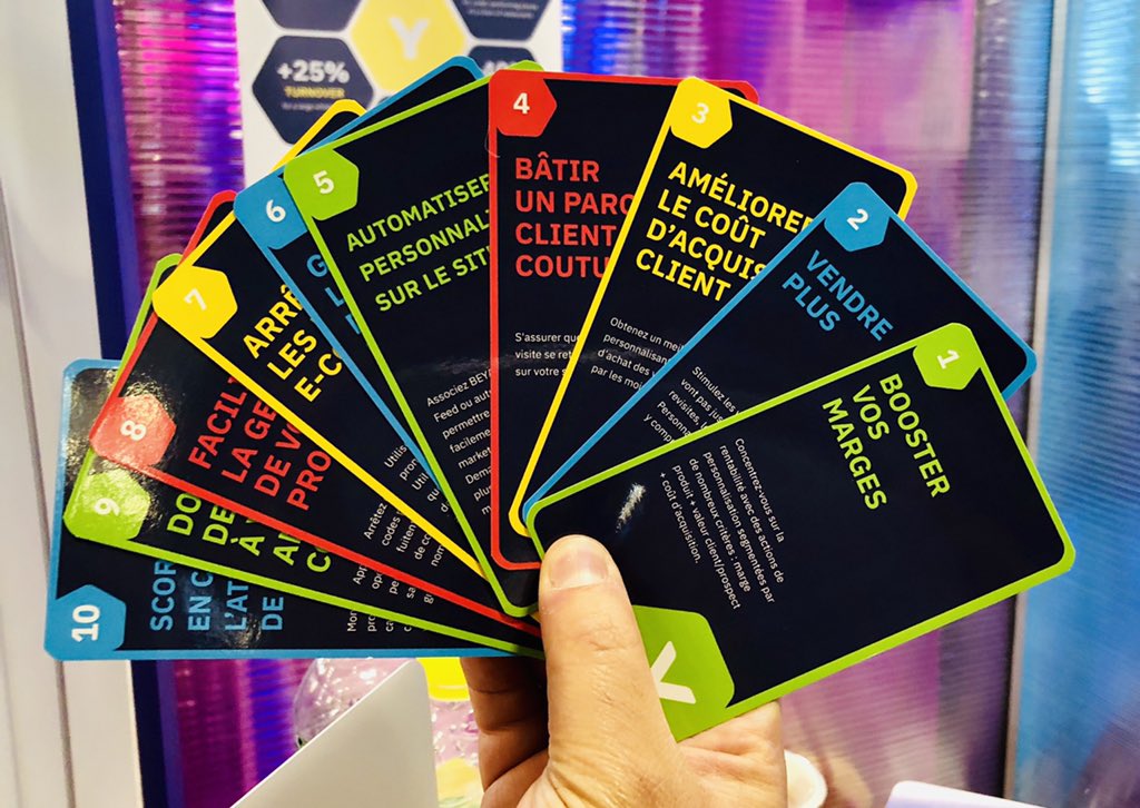 fadouce's tweet image. Parce que tous les clients #retail 🛍ne s’abordent pas de la même façon!
Suivi personnalisé online📲de son parcours, avec stimulation, offres ultra ciblées. Différentes solutions @beyable pour embellir l’expérience client #UX améliorer le coût d'acquisition @Econocom_fr @pfedullo