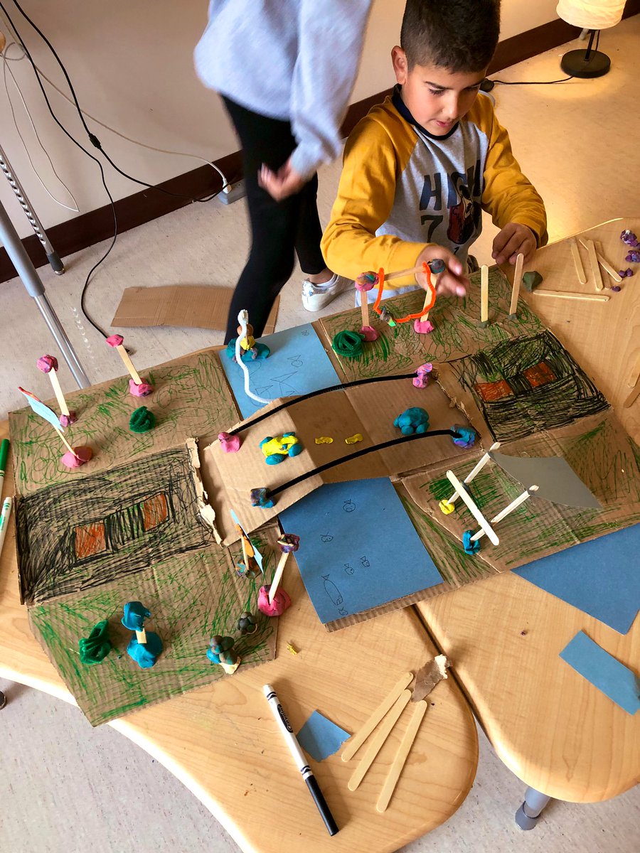 MissLederer's tweet photo. How can you create a boundary without the feeling of exclusion? ✨A provocation into our new UOI about how communities influence personal identities https://t.co/uOEsKzqTVk