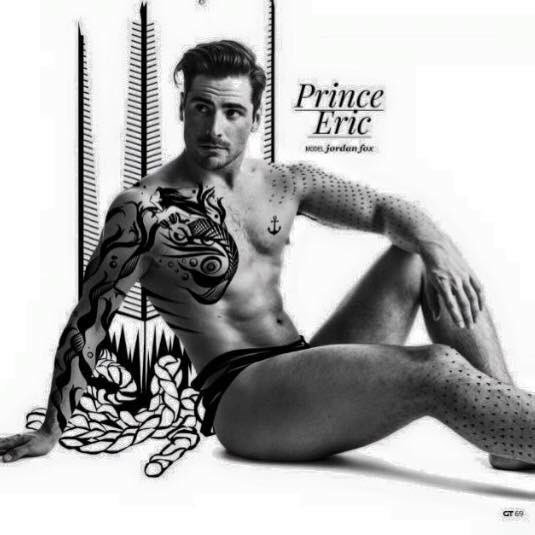 Jordanfox88's tweet photo. #throwbackthursday to the time I was a #disney prince for @gaytimesmag and I had abs... ๐( photo: @darrenphotog design: @c_j_lewis ) #disney #princeeric #disneyprince #disneybros #nude #gaytimes #tats #fox #foxy #hellosailor #thelittlemermaid #geek #nerd #scruff #westendmen https://t.co/dH06AnOJqF