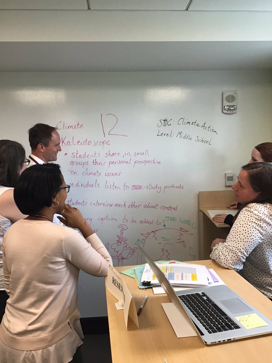 susannastossel's tweet photo. Well-designed collaborative lesson planning using the #UNSDGs functions as powerful professional development and the chance for coherence in global competence across your learning community #ProfEdTGE #60lessons #WhittleSchool https://t.co/dVVrqB6l4u