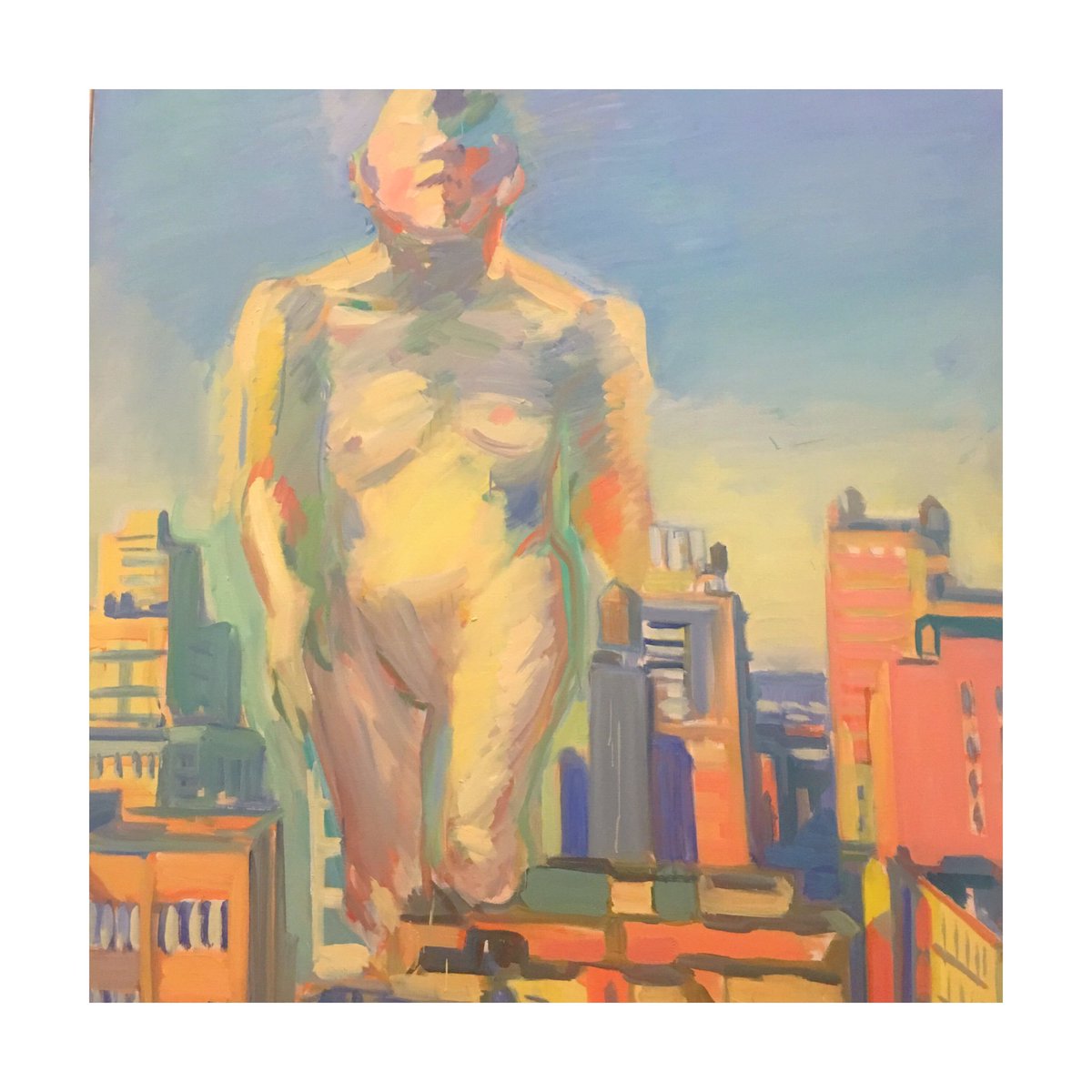 AlexaBwrites's tweet photo. Saw #MariaLassnig ‘s show #Waysofbeing @Stedelijk. Lassnig represented Austria in the 39th #VeniceBiennale ,followed by participation at #Documenta7 in Kassel in 1982. In 2008, that she had her first solo #exhibition in Britain & in 2013 was awarded the #GoldenLion . https://t.co/VL8zw7OS07