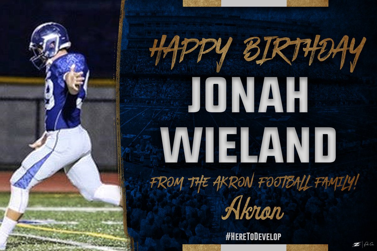 Akron Football tweet media