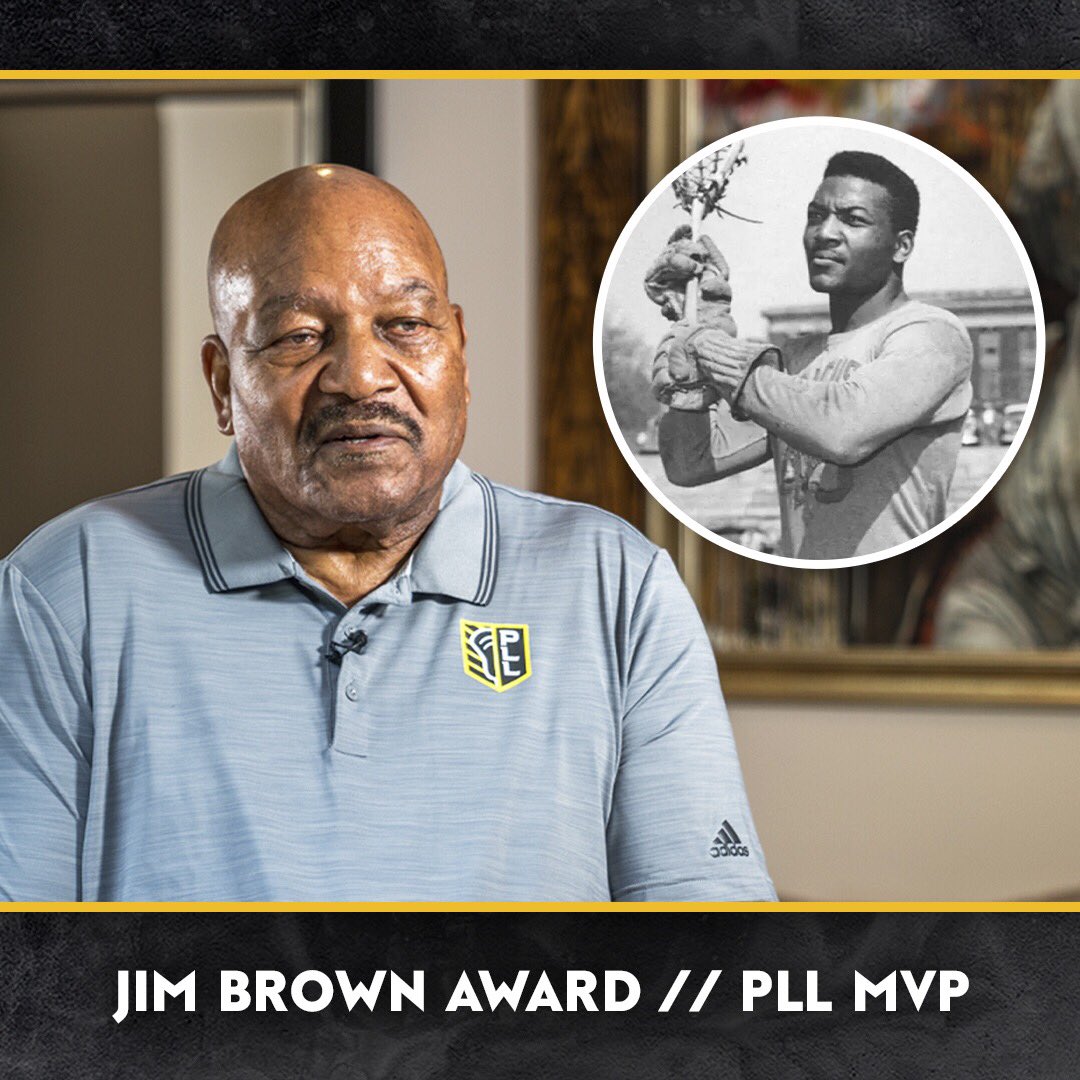 Premier Lacrosse League (@premierlacrosse) on Twitter photo We’re humbled to announce that our MVP award will be named after Jim Brown - an NFL Hall of Famer, lifetime philanthropist and one of the greatest lacrosse players of all time.
premierlacrosseleague.com/article/jimbro… We’re humbled to announce that our MVP award will be named after Jim Brown - an NFL Hall of Famer, lifetime philanthropist and one of the greatest lacrosse players of all time.
premierlacrosseleague.com/article/jimbro…
