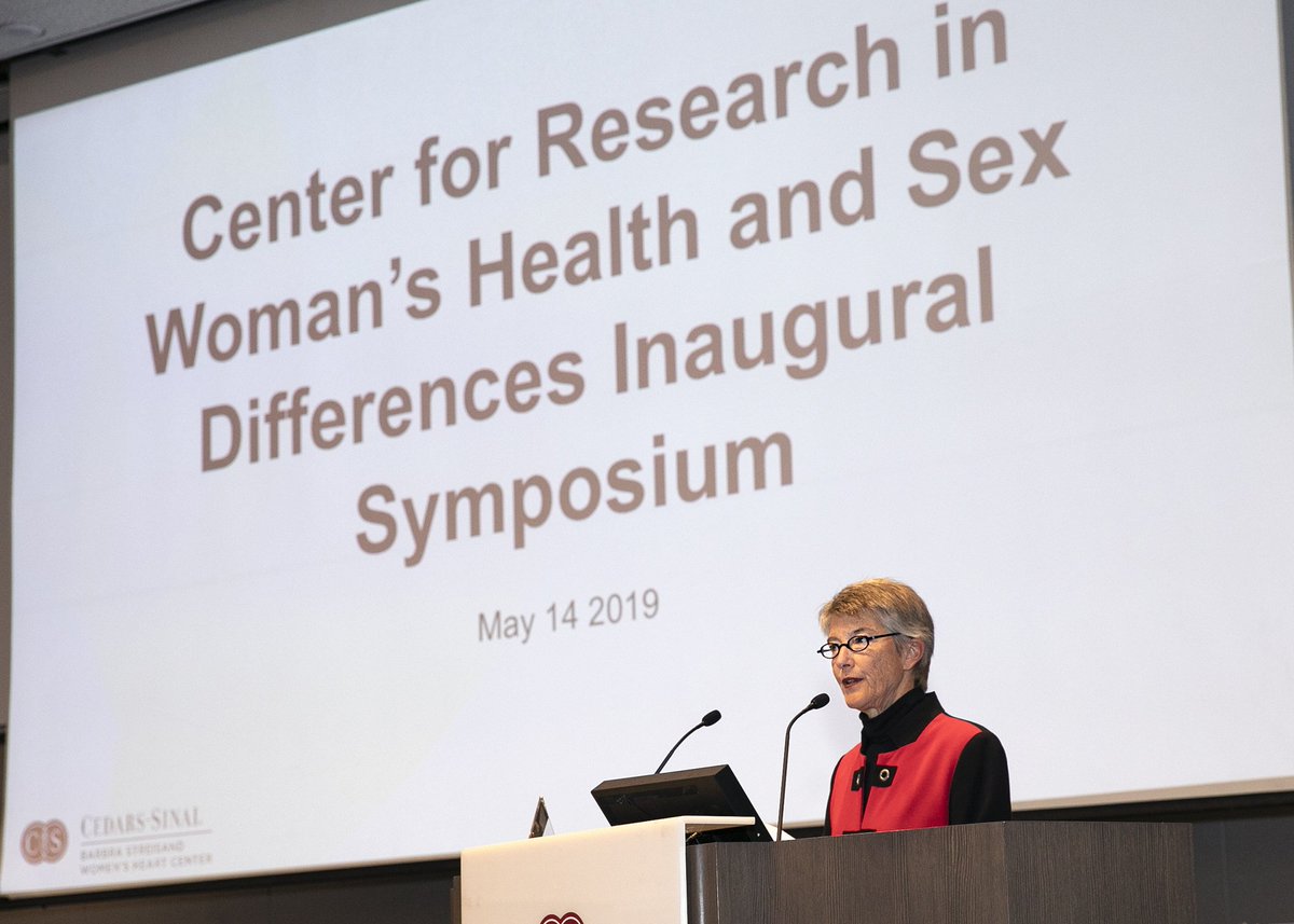 Thanks to all of the fantastic speakers who made the inaugural Center for Research in Women's Health & Sex Differences (#CREWS) Symposium a success! #WomensHealth #GenderDifferences @CedarsSinai