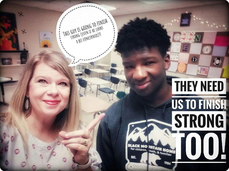 LizzieAnnePerez's tweet photo. We BOTH need 2 finish strong! #stayfocused #finishstrong #greatkids #students #teachers #leaders #schoolisalmostover #butnotyet #hanginthere #finalexams #goals #growthmindset #PickensSpanish #BP4L #LeadwithCoffee @gadoeworldlang @PickensHighGa @ASCDsgc @NGaRESA @SolutionTree https://t.co/XB3kayoikS
