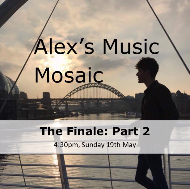 Alex’s last show on Sunday 19th of may at 4.30. Tune in to NSU/Radio to help make Alex’s last show memorable!!!!!