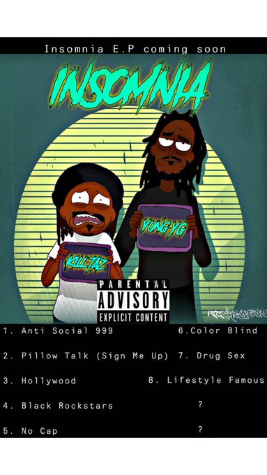 🚨Insomnia EP is coming soon🔥 Here&rsquo;s the track list  #ThursdayThoughts #ThursdayMotivation #FirstToRealTime<a href="/tag/music"class="tags"><span>#music</span></a><a href="/tag/thursdaythoughts"class="tags"><span>#thursdaythoughts</span></a><a href="/tag/insomnia"class="tags"><span>#insomnia</span></a><a href="/tag/sleep"class="tags"><span>#sleep</span></a><a href="/tag/missouri"class="tags"><span>#missouri</span></a>