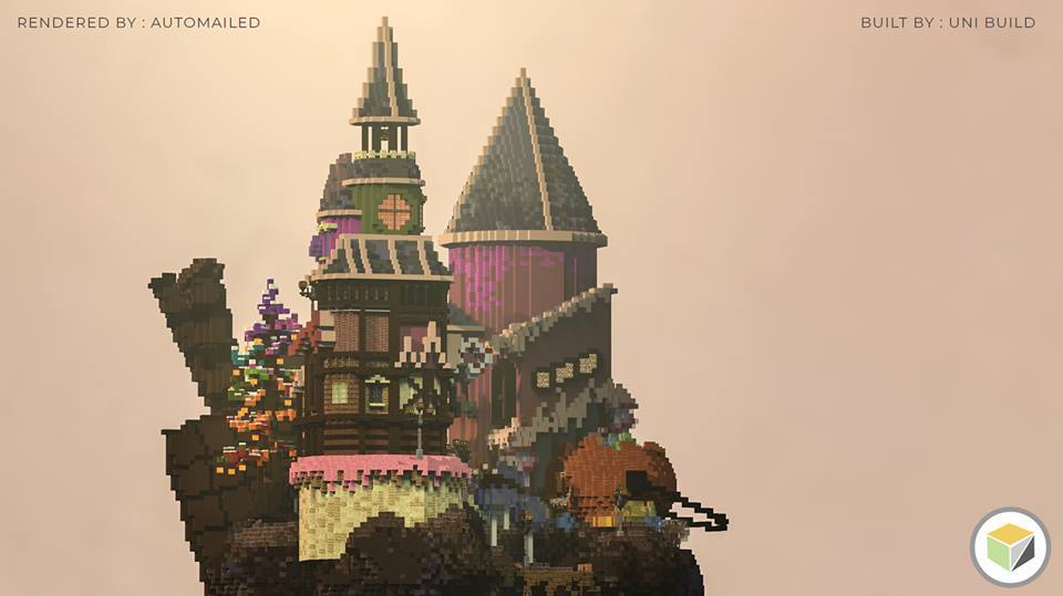squarecloudsmc's tweet image. Candy Theme Skyblock Spawn
150 x 150 Comission build
Builder Who participated in this building:
@ArtzCg 
EverthingOke
Helped By: @Chloriz_Builds 
                   @Ranzler1 
#Spawn #minecraft #skyblock #candy #organic #sugar #creative #chocolate #builders