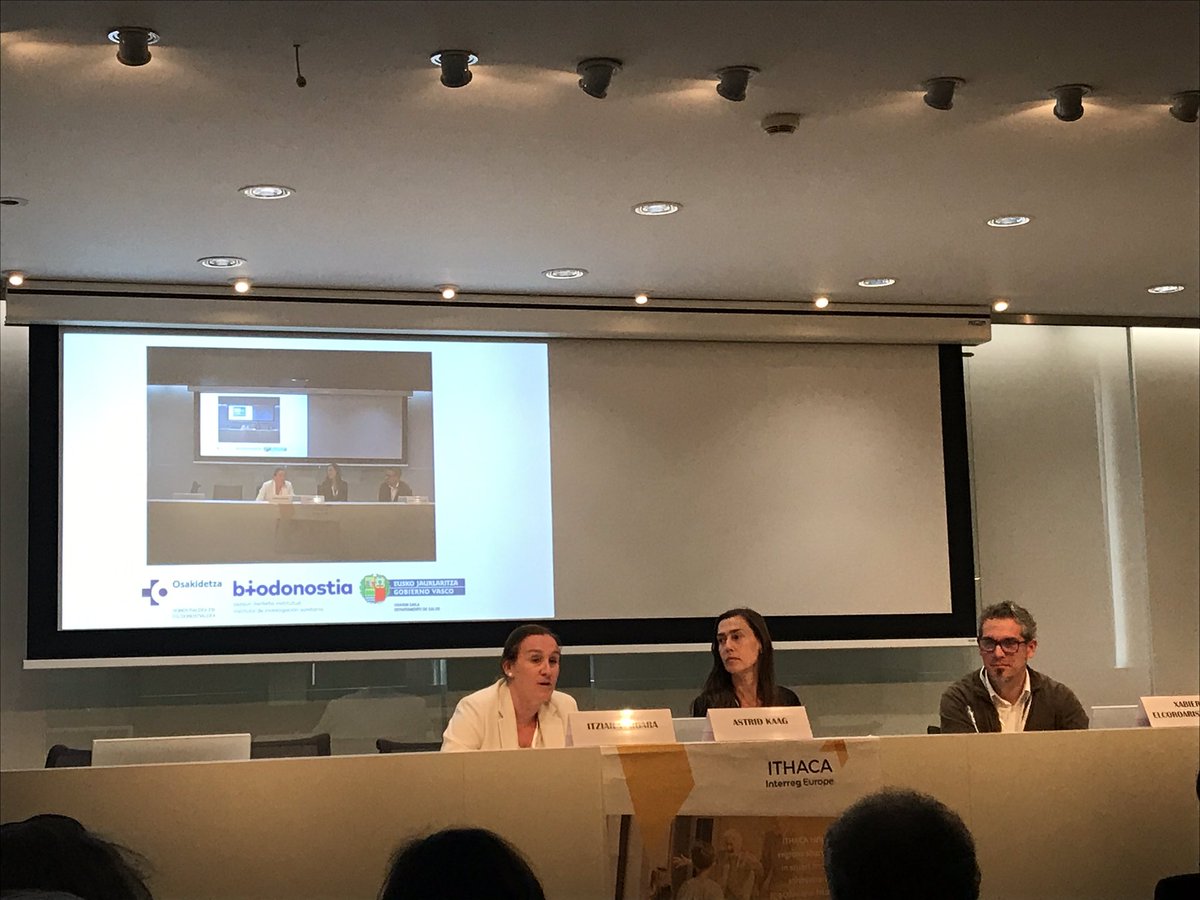 Let’s work together in order to improve our regional policies for an active and healthy ageing. Thank you <a href="/ITHACA_health/">ITHACA Project</a> and <a href="/interregeurope/">Interreg Europe</a> for giving us this opportunity!@osakidetzaEJGV <a href="/NvelleAquitaine/">Nouvelle-Aquitaine</a> #active #Ageing
