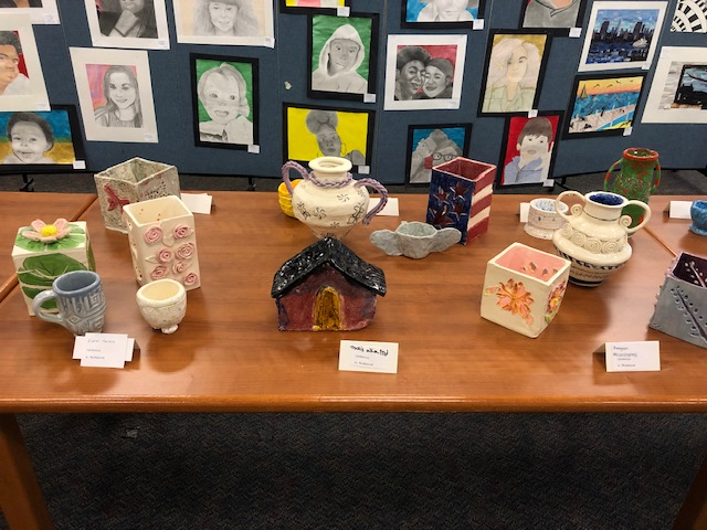 McDonoughHS's tweet photo. Woot! Ram artists @McDonoughHS share some of their pieces with the Ram Learning Community this week! #IndividuallyProud #CollectivelyStrong https://t.co/zLIIl6yh0R