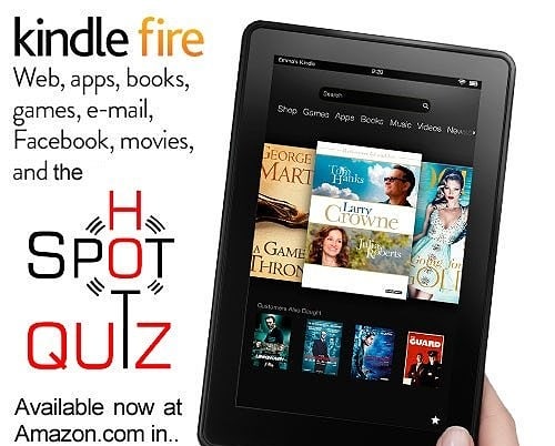 HotSpotQuiz's tweet photo. Play the @HotSpotQuiz the #Kindle way with an @AmazonKindle the reccomend tablet of choice by us.
https://t.co/hJITMLKoSq
#KindleQuiz #SpeedQuizzing #SmartPhoneQuiz #PubQuiz #HotSpotQuiz #QuizNight #QuizTablet #EReader https://t.co/s0ljVuD3fb